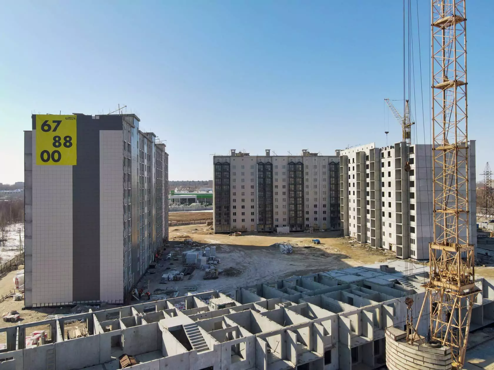 Ход строительства — Февраль 2023