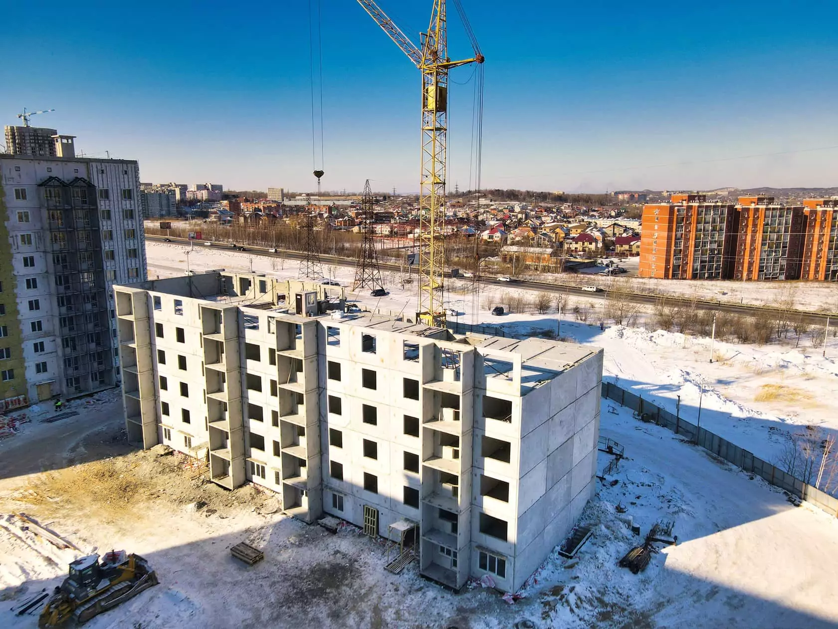 Ход строительства — Январь 2023