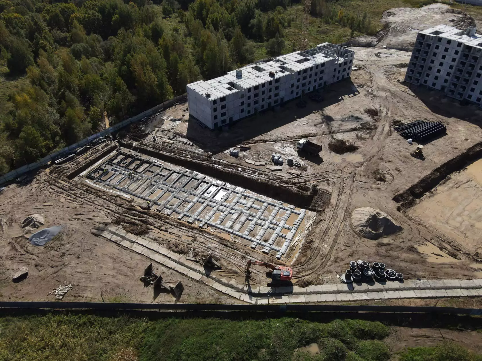 Ход строительства — Сентябрь 2022