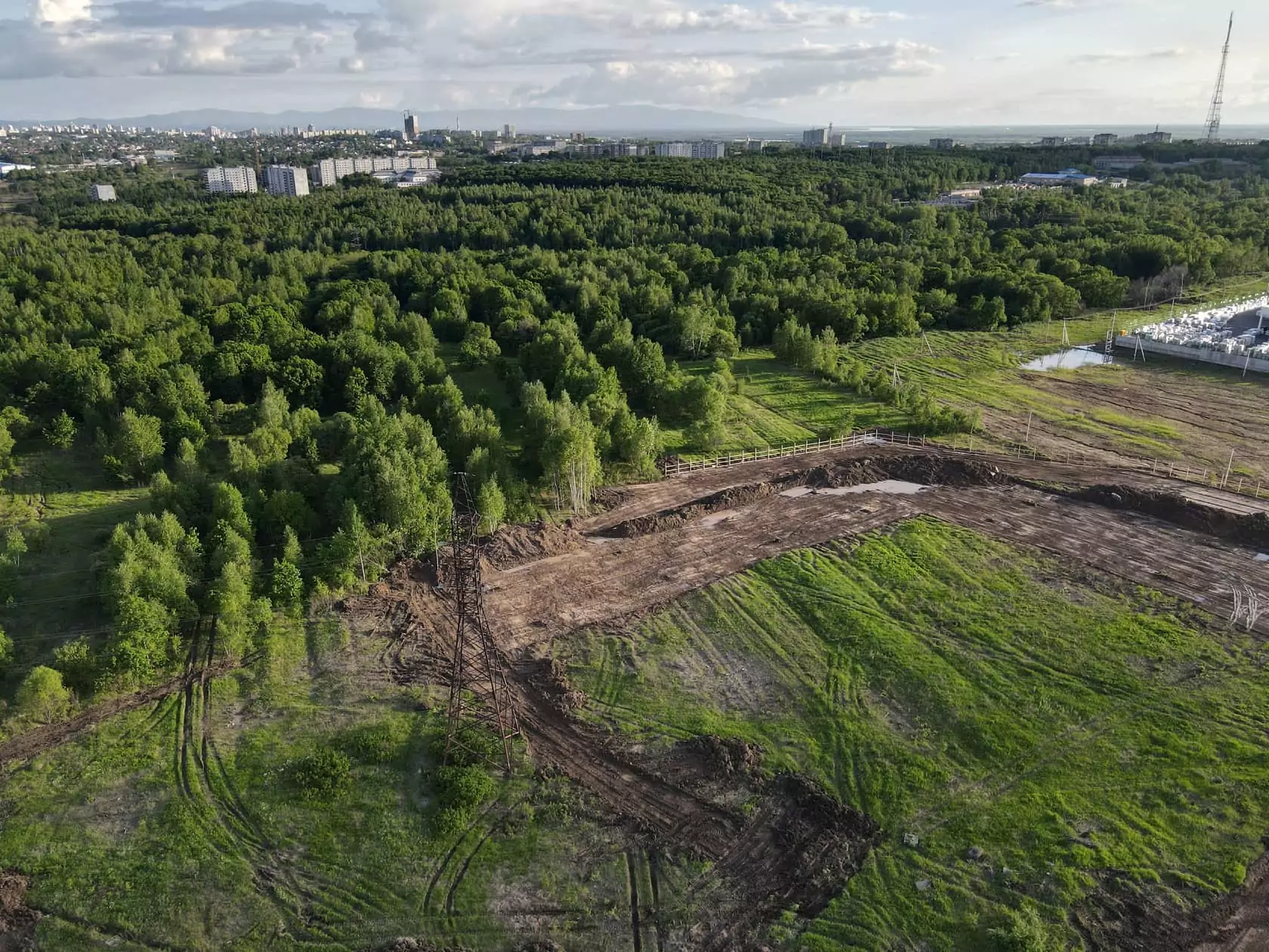 Ход строительства — Июнь 2022