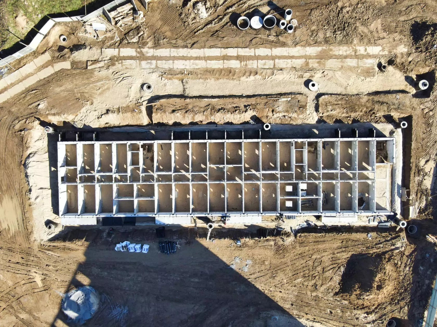 Ход строительства — Октябрь 2022