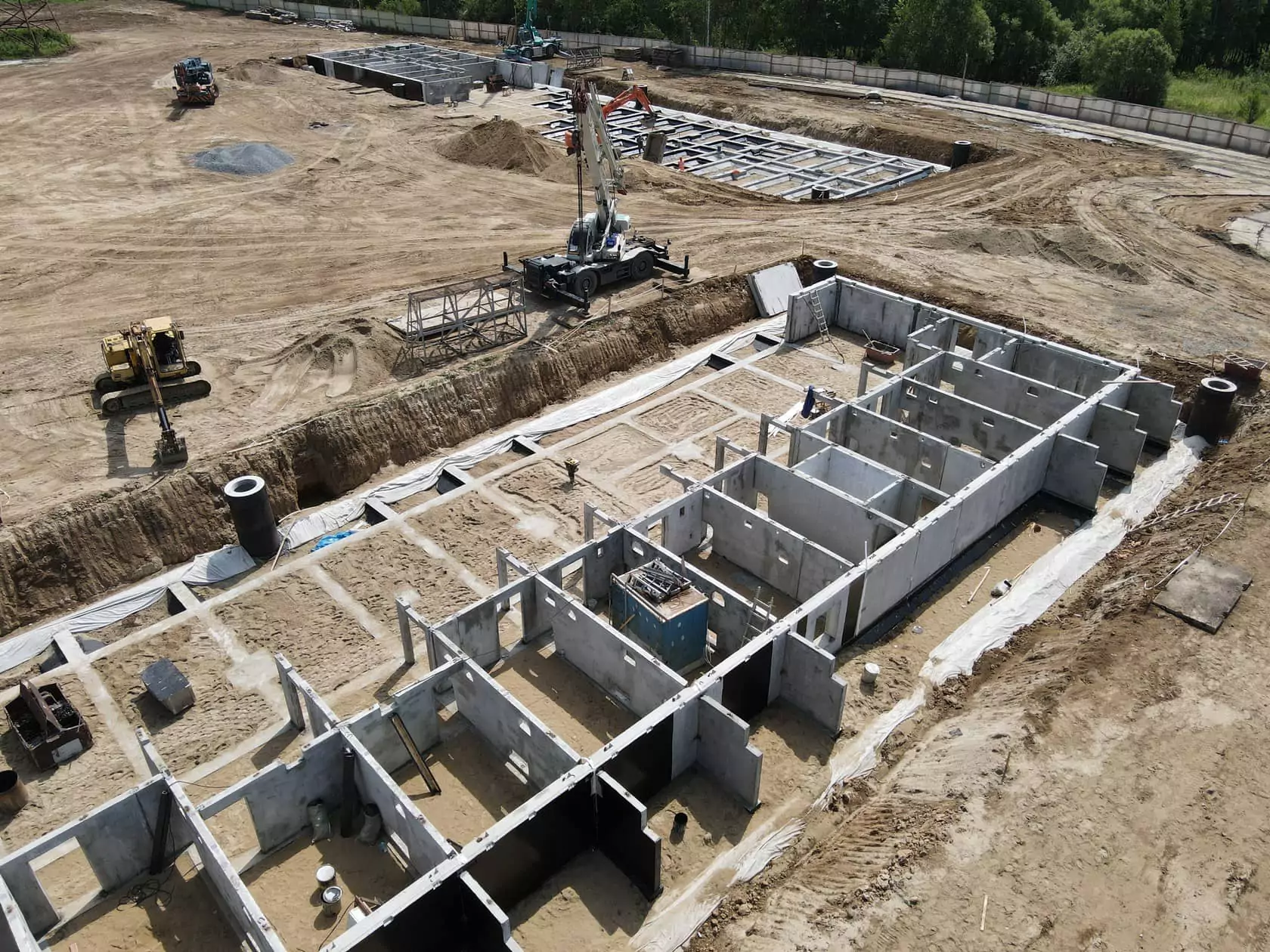 Ход строительства — Июль 2022