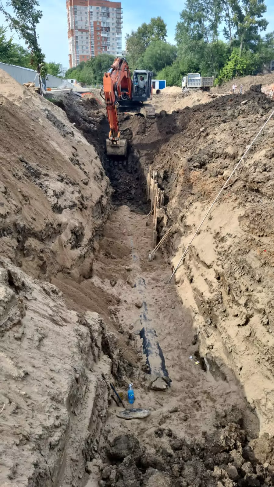 Ход строительства — Август 2023