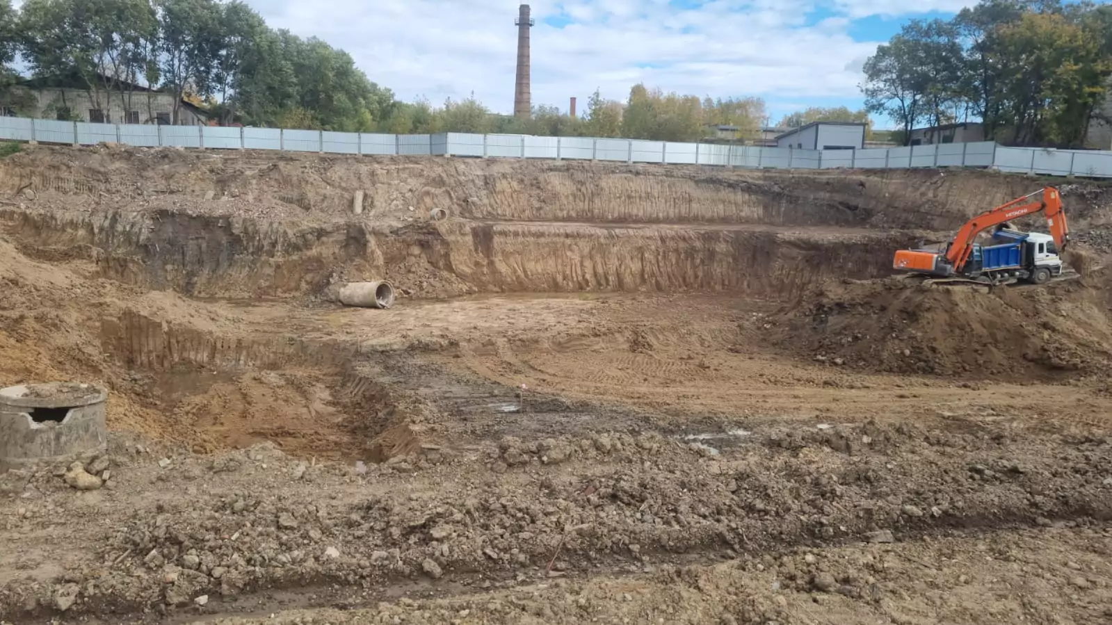 Ход строительства — Сентябрь 2023