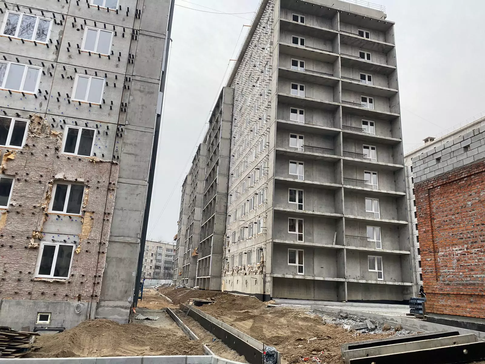 Ход строительства — Октябрь 2023