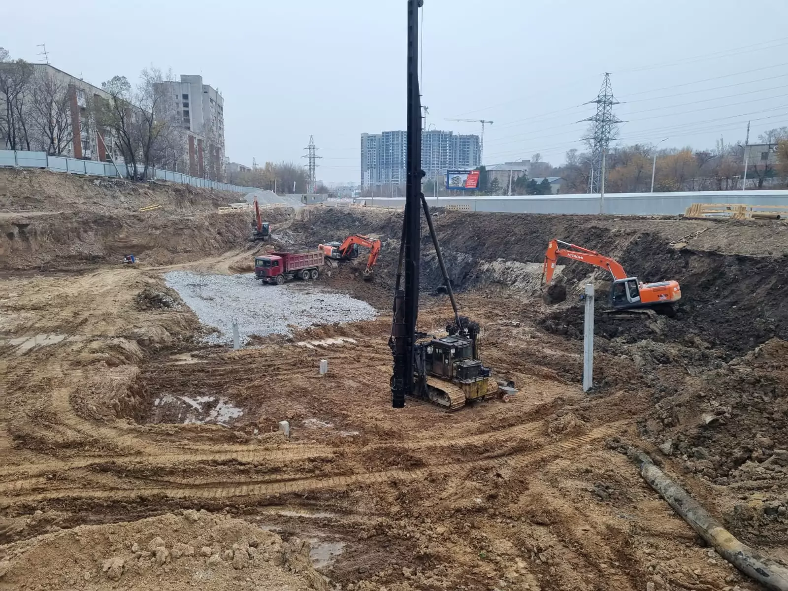 Ход строительства — Октябрь 2023