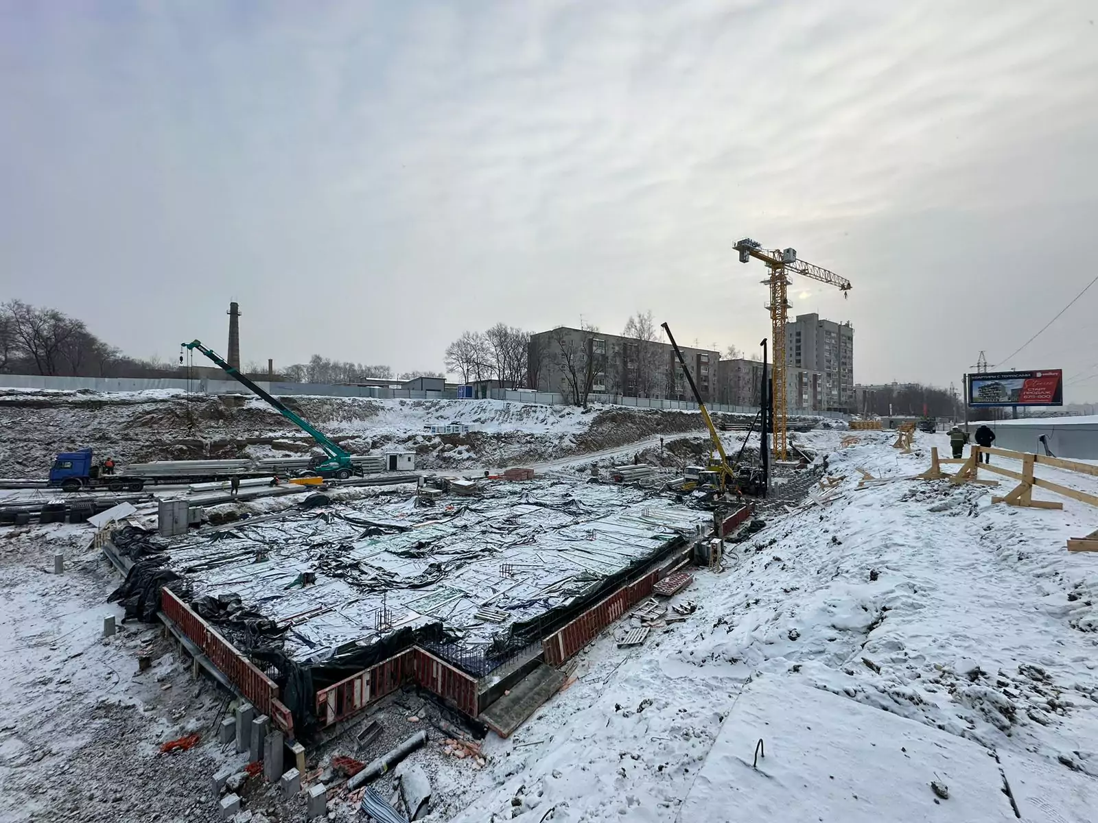 Ход строительства — Декабрь 2023