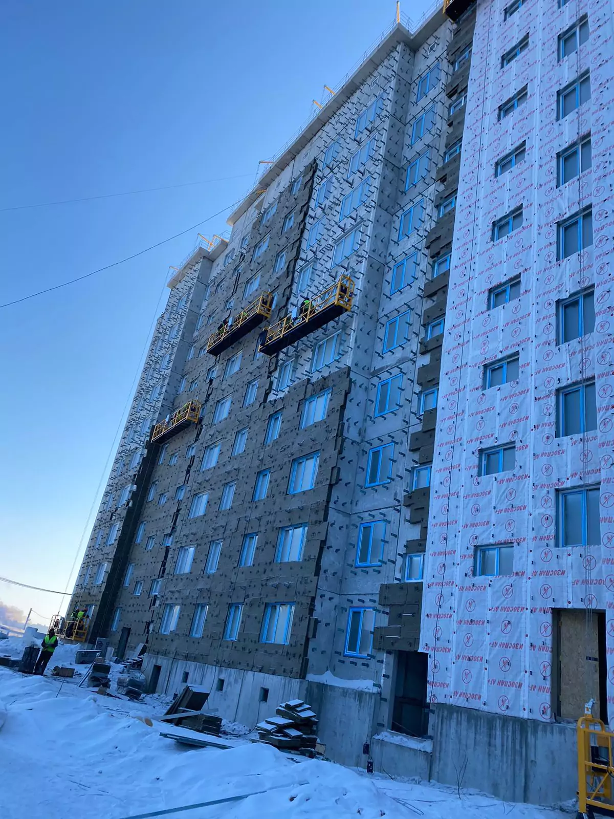 Ход строительства — Январь 2024