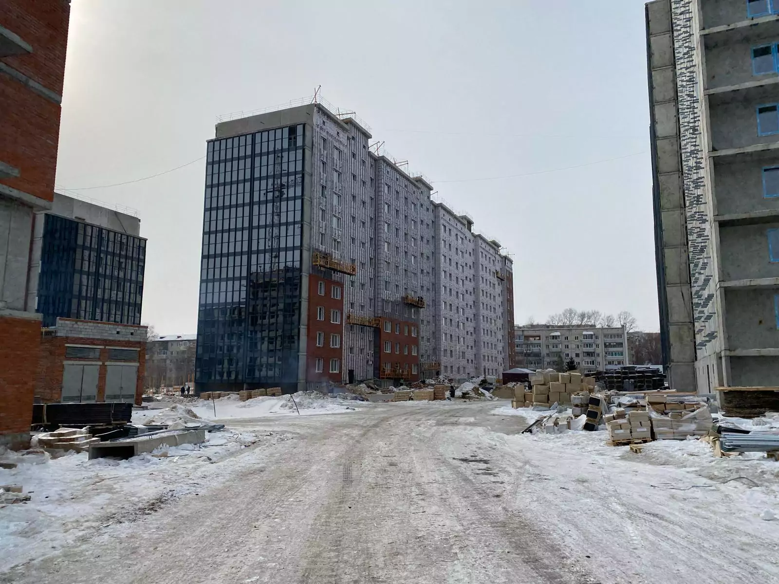 Ход строительства — Февраль 2024