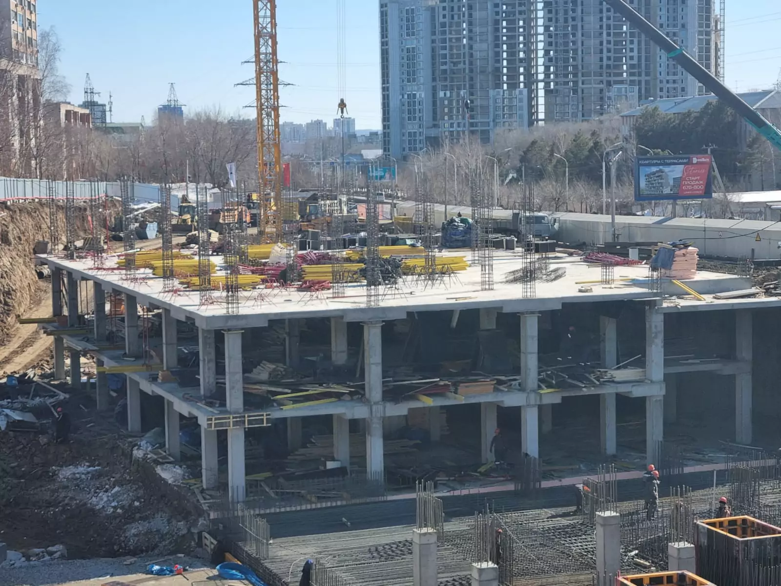 Ход строительства — Март 2024