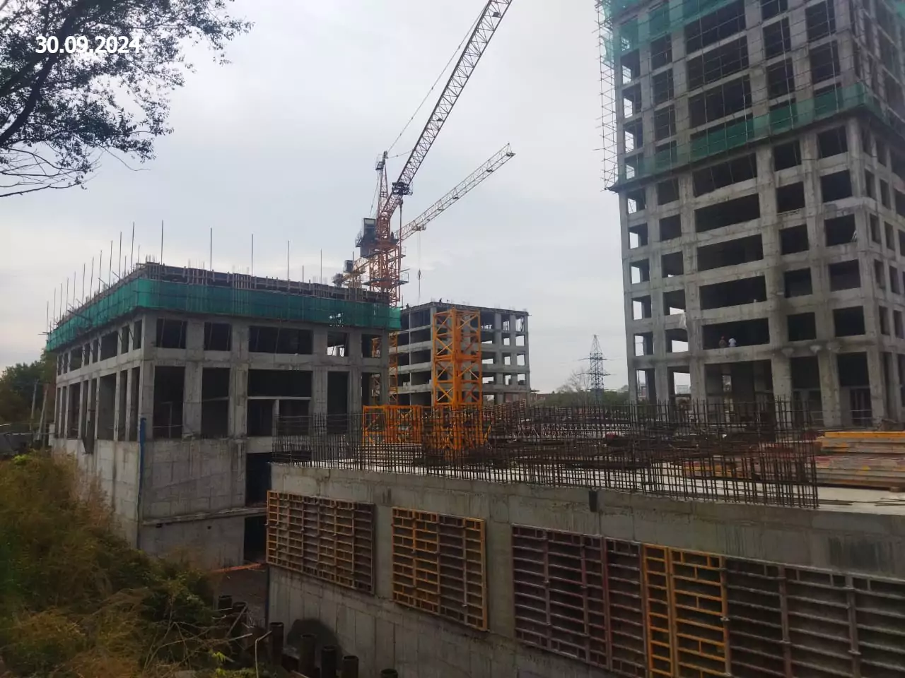 Ход строительства — Сентябрь 2024