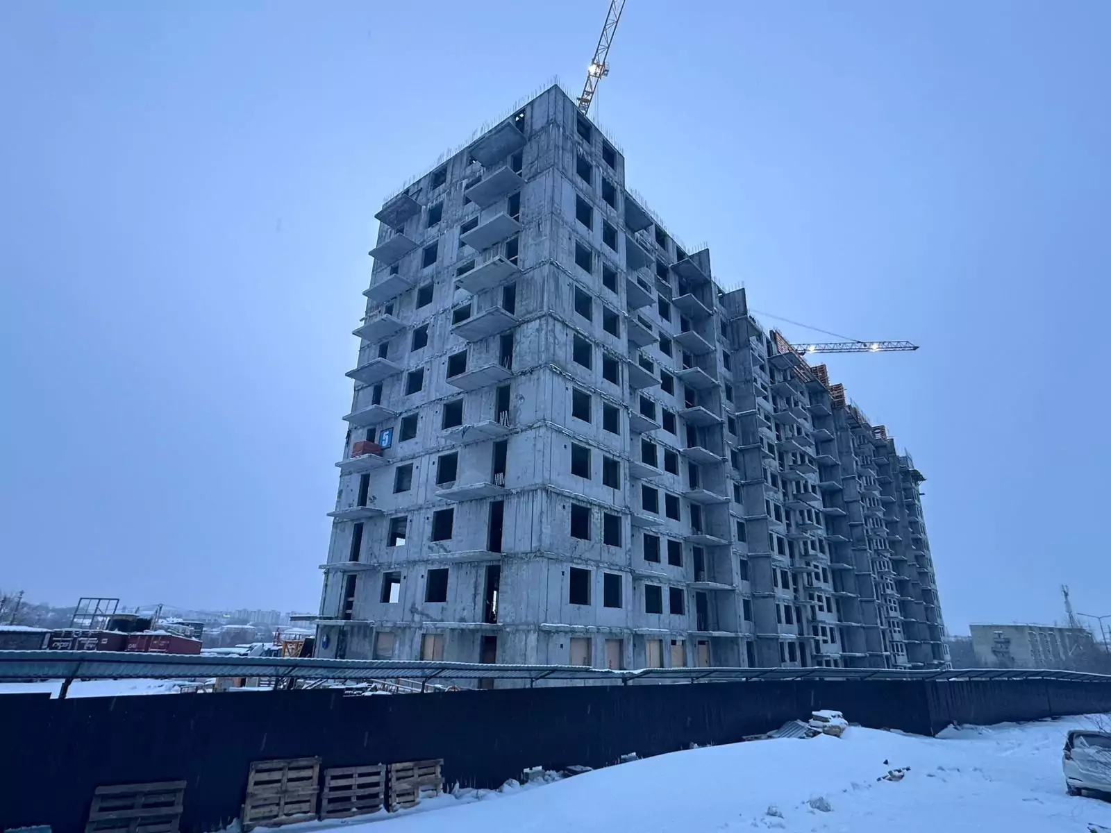 Ход строительства — Январь 2025