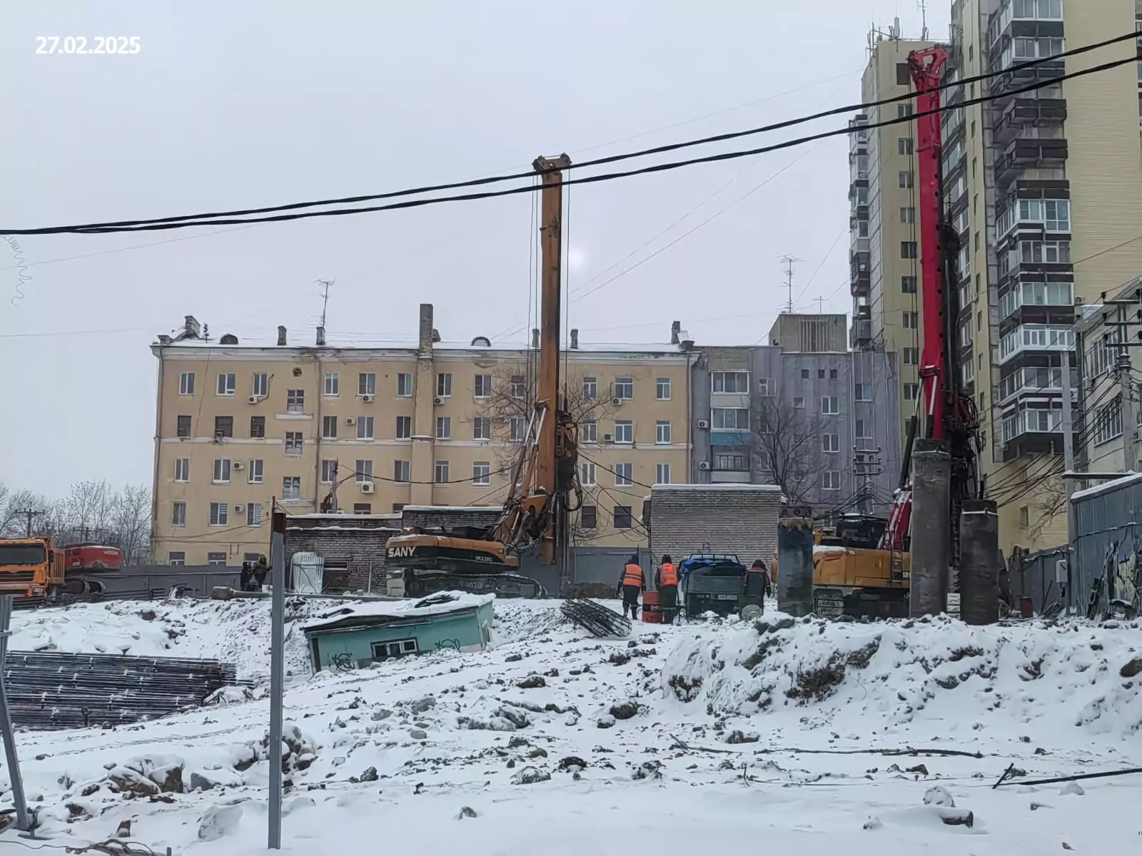 Ход строительства — Февраль 2025