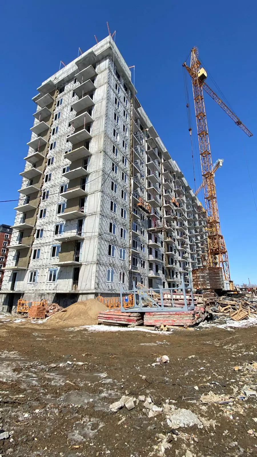 Ход строительства — Март 2025