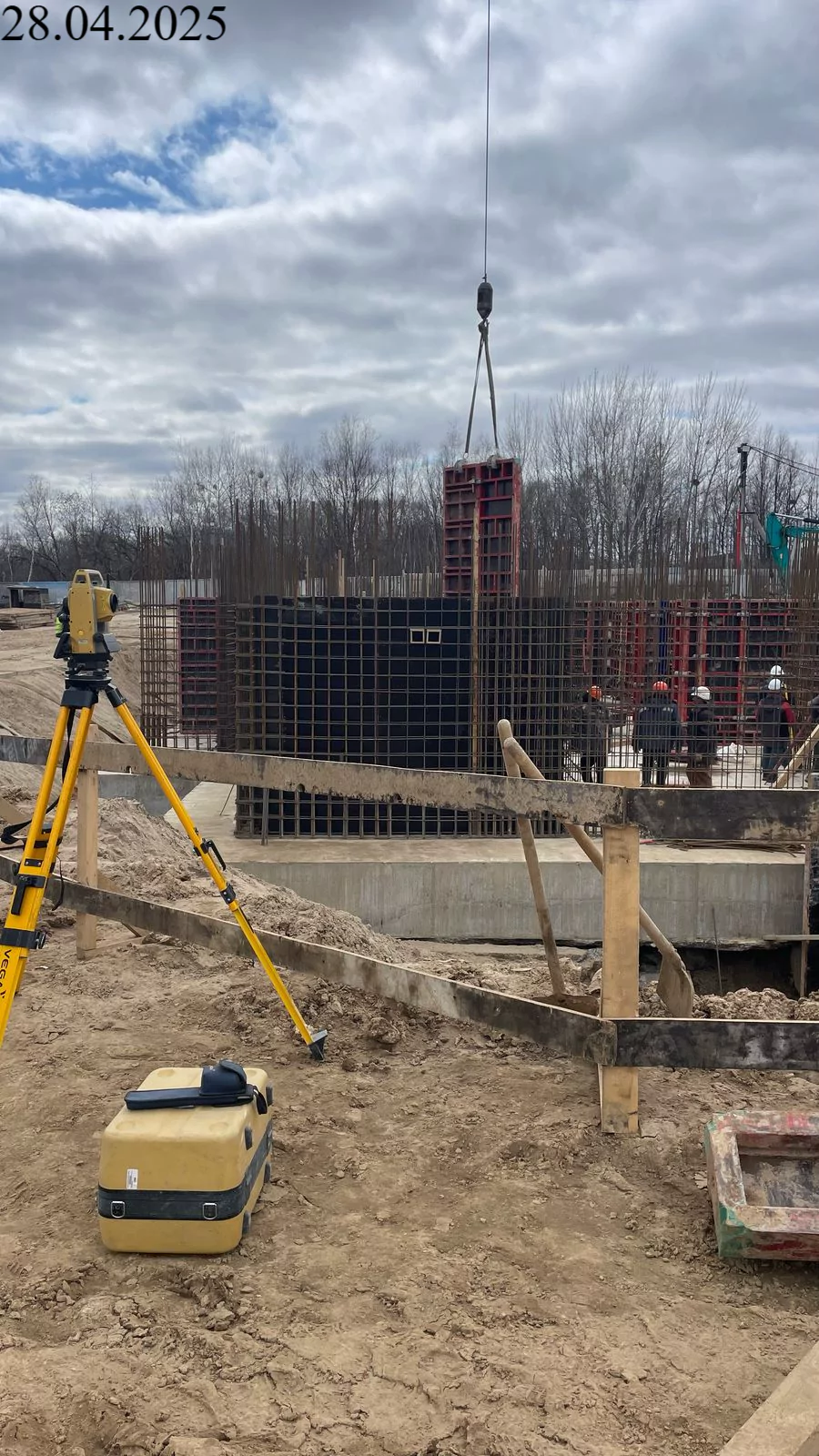 Ход строительства — Апрель 2025
