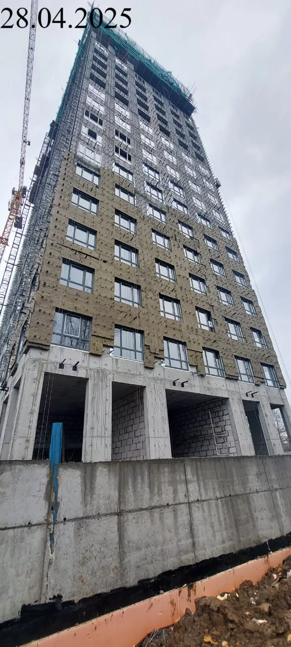 Ход строительства — Апрель 2025