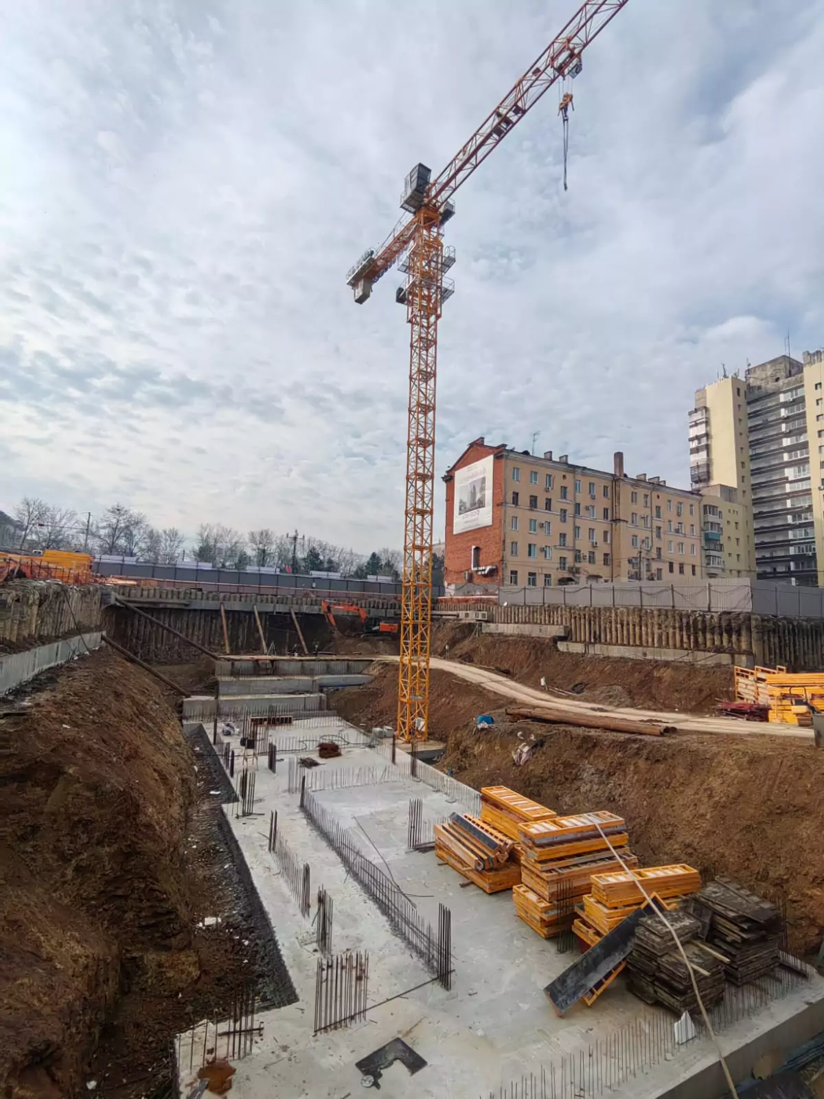 Ход строительства — Май 2025