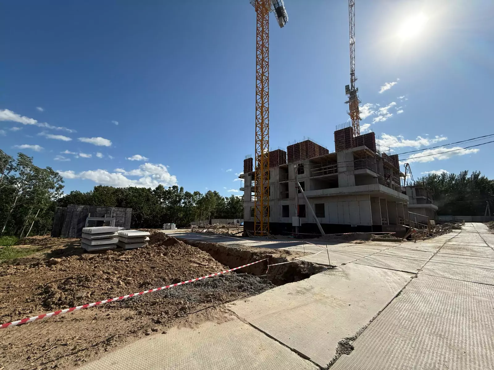 Ход строительства — Июнь 2025