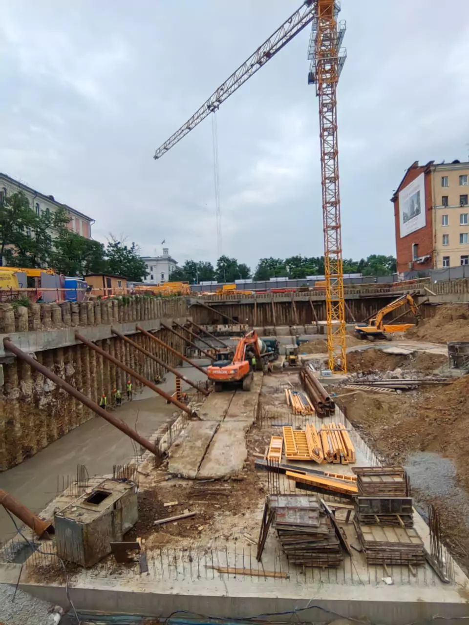 Ход строительства — Июнь 2025