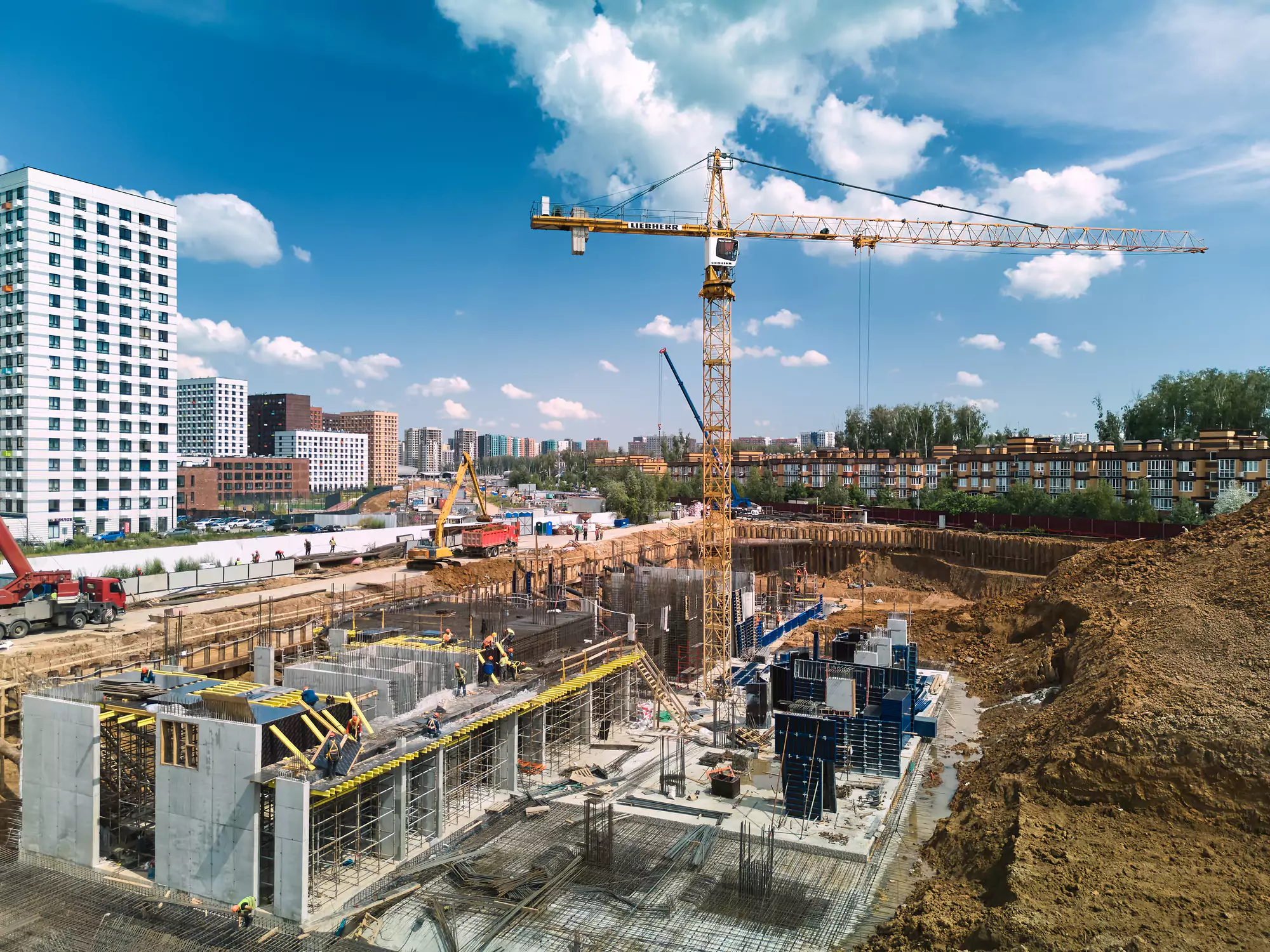 Ход строительства — Июль 2025