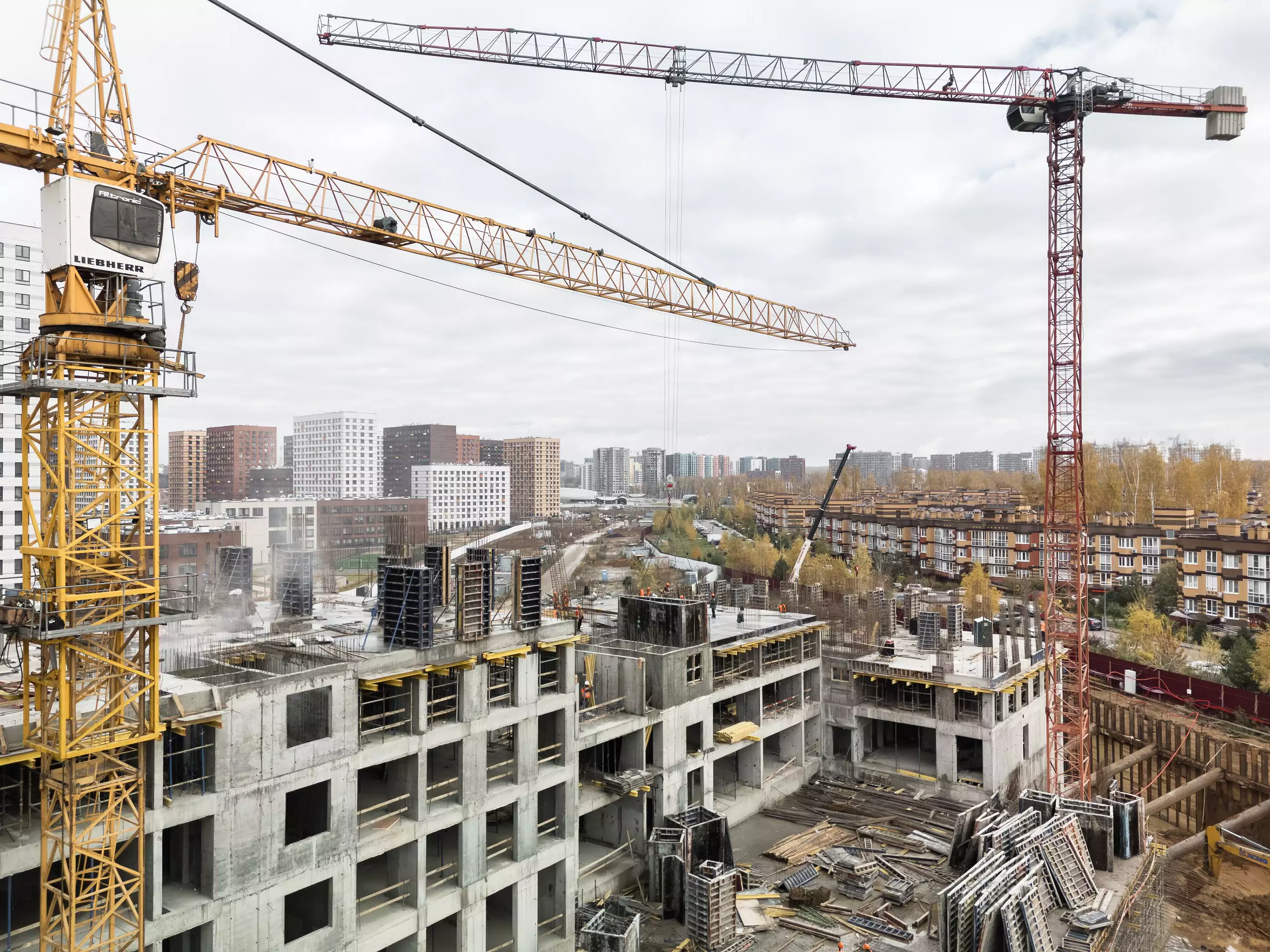 Ход строительства — Октябрь 2025