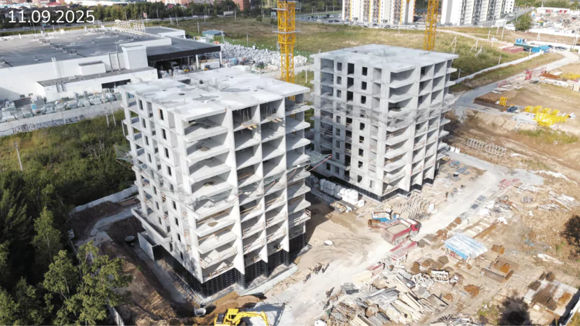 Ход строительства — Сентябрь 2025
