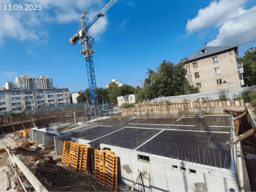 Ход строительства — Сентябрь 2025