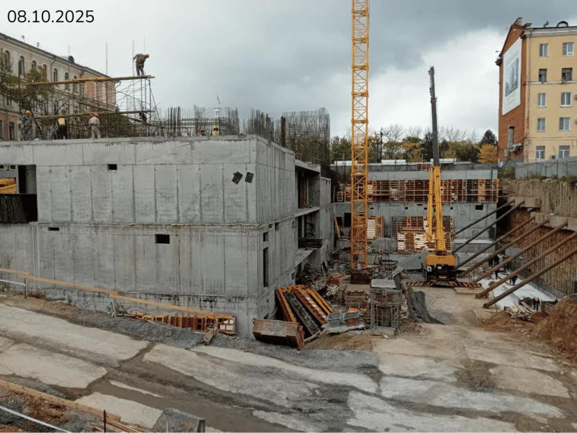 Ход строительства — Октябрь 2025