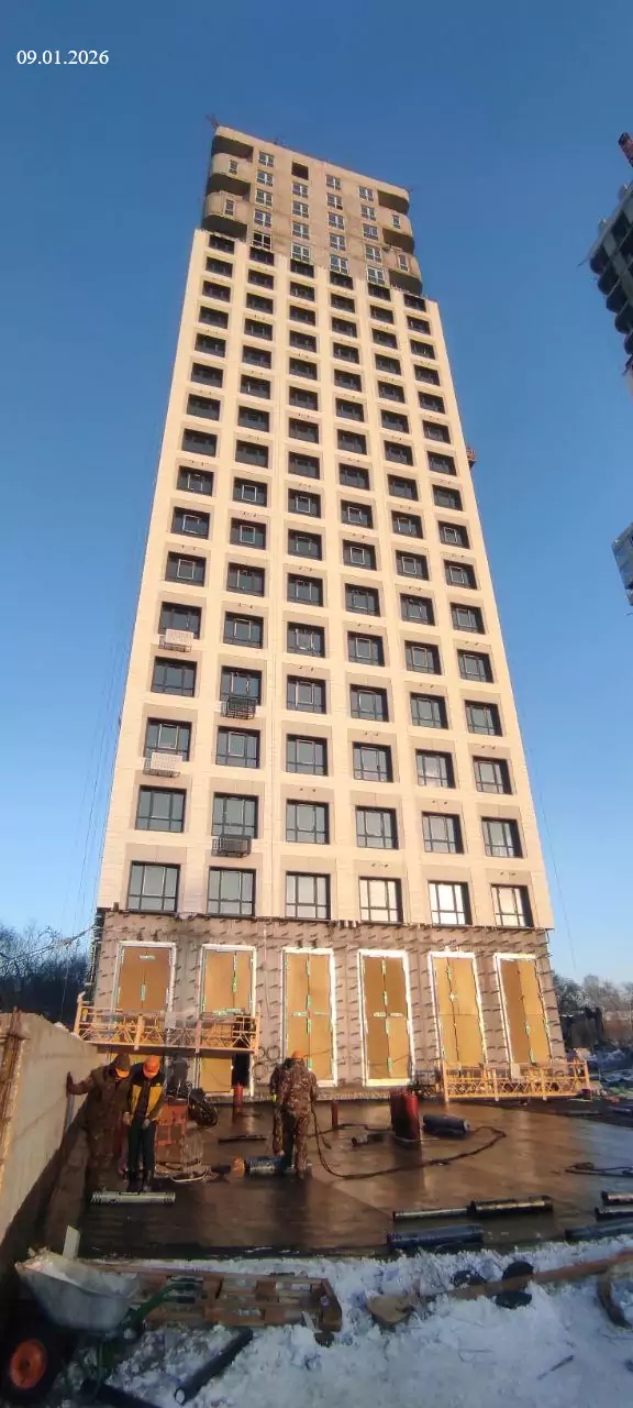 Ход строительства — Январь 2026