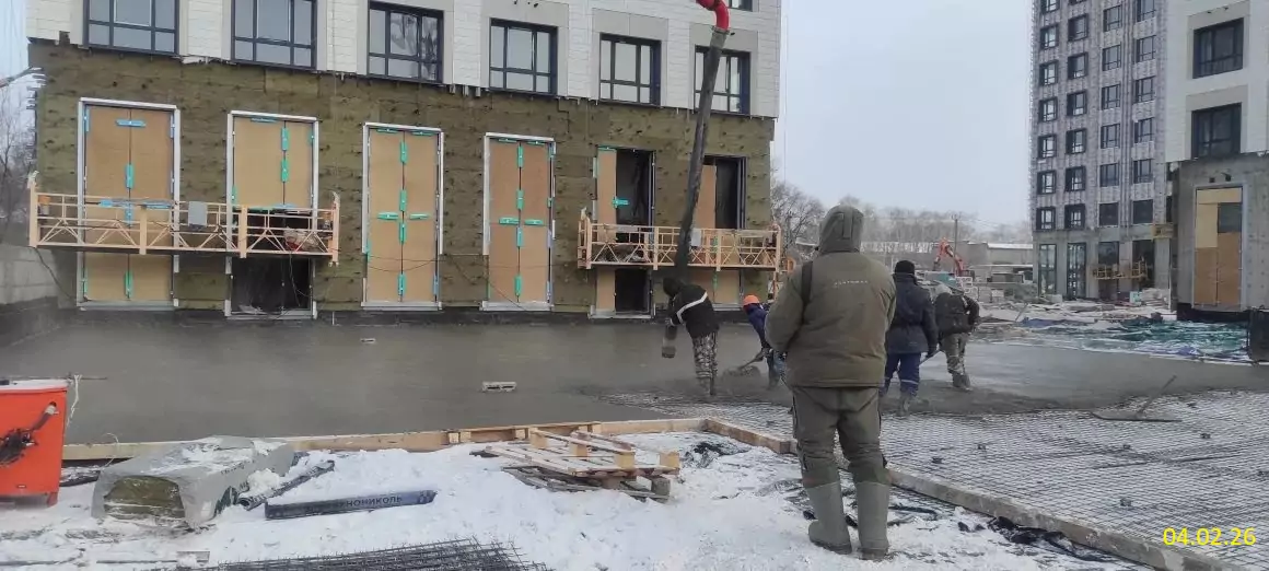 Ход строительства — Февраль 2026