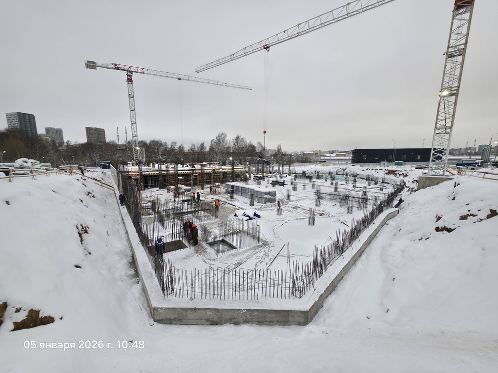 Ход строительства — Январь 2026