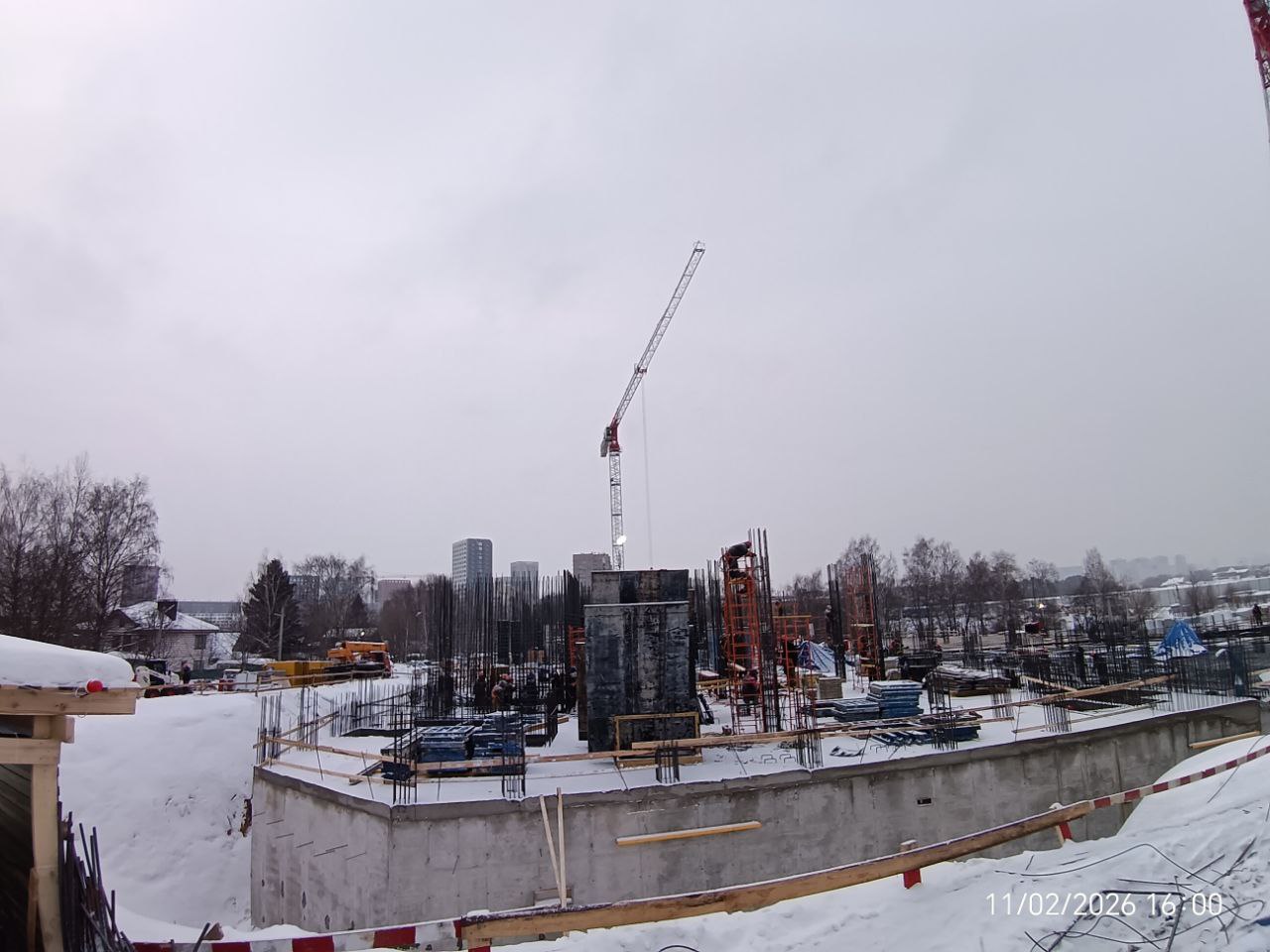 Ход строительства — Февраль 2026